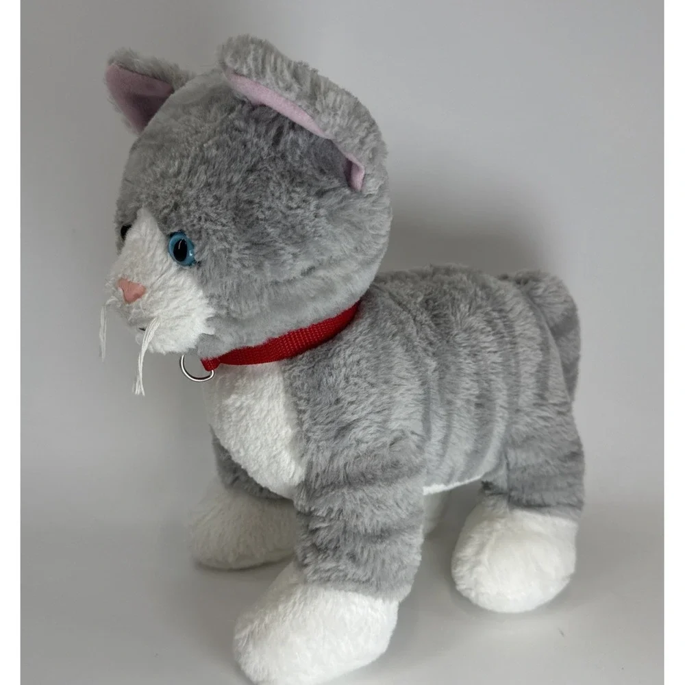 Build A Bear Promise Pets Gray Tabby Cat Plush 14